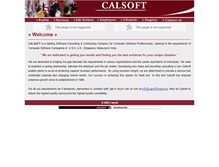 Tablet Screenshot of calsoftindia.com